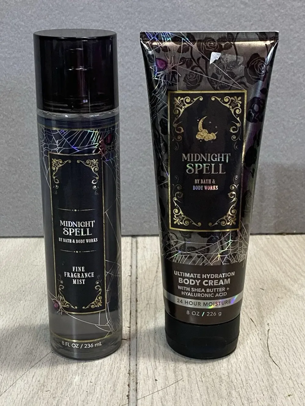 Bath & Body Works Midnight Spell Fragrance Mist & Ultimate Hydration Body Cream